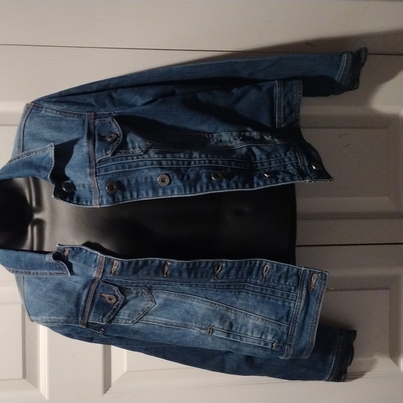 Signature Studios Denim Cropped Jacket S - Picture 1 of 7